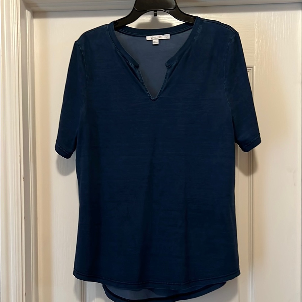 Chico’s denim t shirt